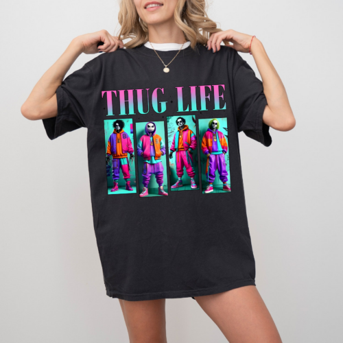 Thug Life Horror Movie Shirt 2, Thug Life Shirt