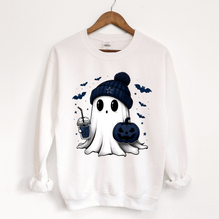 Spooky Ghost Fan Tee – Cozy Game Day | Limited EditionCollection – Premium T-Shirts, Sweatshirts & Hoodies