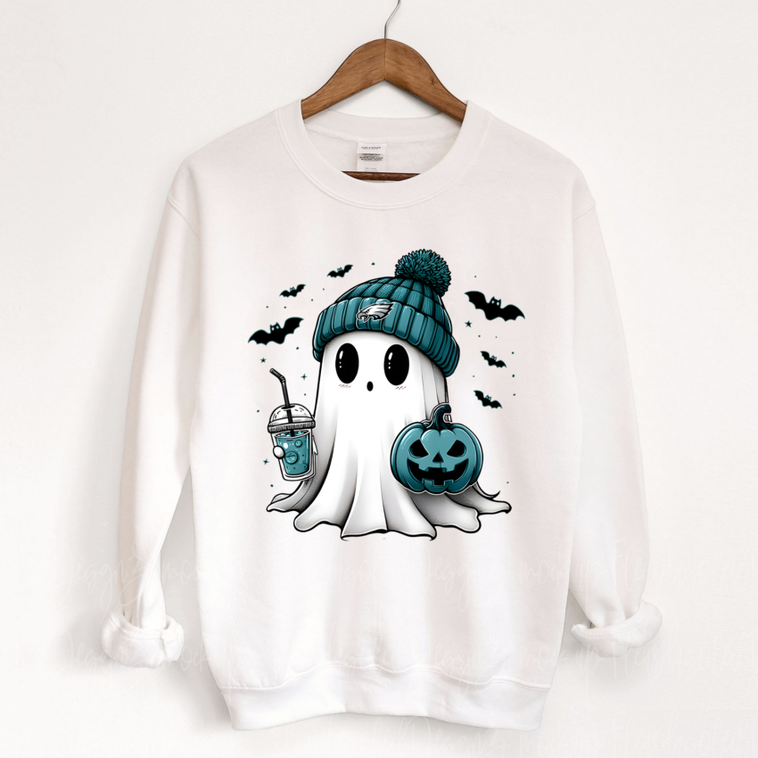 Spooky Ghost Fan Tee – Cozy Game Day | Limited EditionCollection – Premium T-Shirts, Sweatshirts & Hoodies