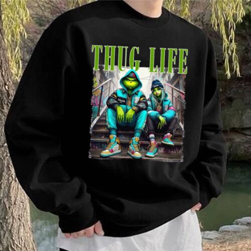 Thug Life Grinch Wonderful Time Shirt